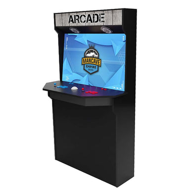 Quality Arcades Hexacade Cabinet Gray Wood Image