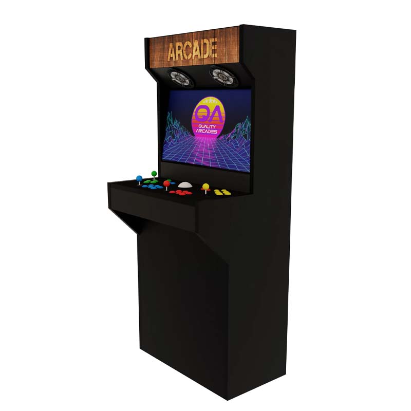 Quality Arcades Retro XT Arcade Cabinet Whiskey Barrel Image