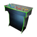 The Arcade Guys TAG Pedestal Green Trim Front View