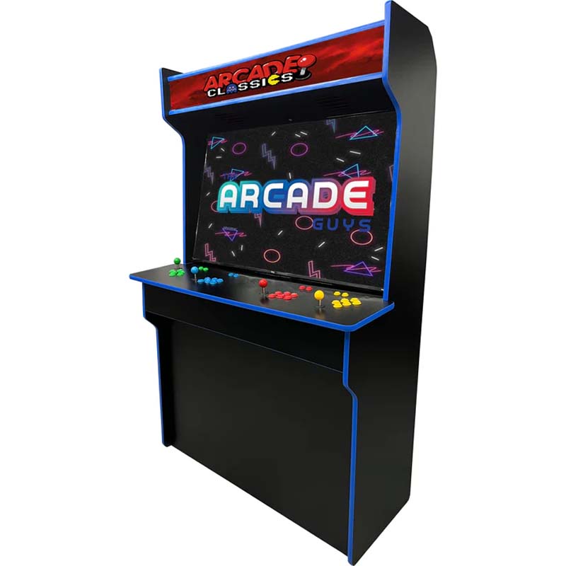 TAG Retro Arcade Blue Trim 55 inch