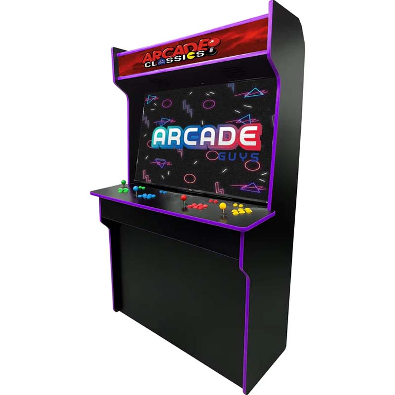 TAG Retro Arcade Purple Trim 55 inch