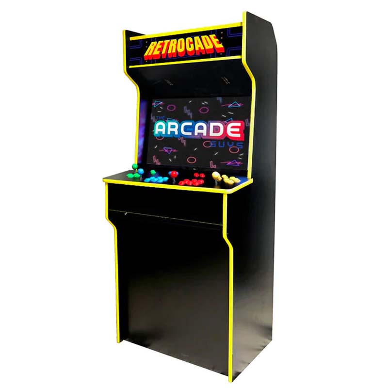 The Ultimate Retro Arcade Yellow Trim 32 Inch TV