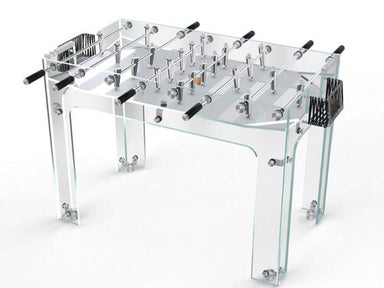 Babyfoot by Toulet Carat Foosball Table Silver Black Finish