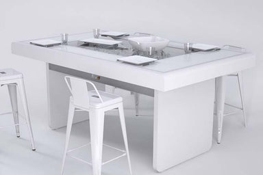 Babyfoot Toulet T22 White Dining Table