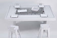 Babyfoot Toulet T22 White Furniture Table
