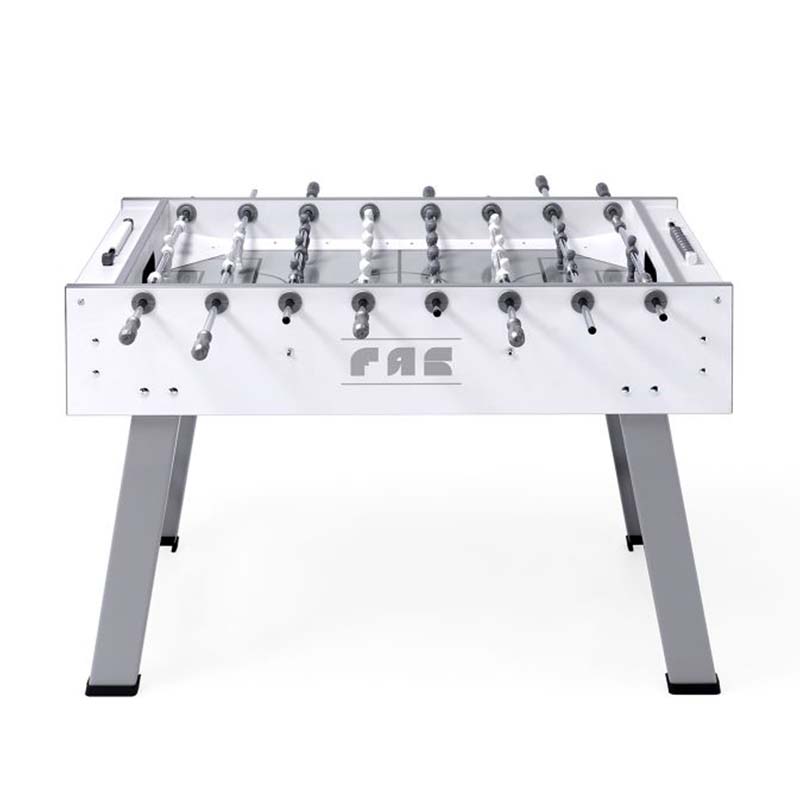 FAS Pendezza Charme Foosball Table White Side View Image