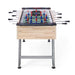 FAS Pendezza Club Teak Foosball Table Front View Image