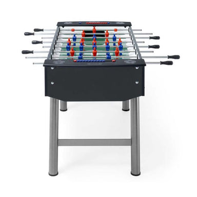 FAS Pendezza Fun Black Foosball Table Front View Image