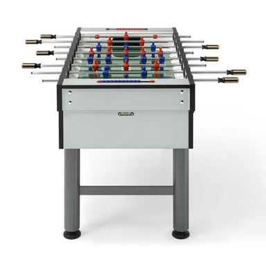 FAS Pendezza International Team Gray Foosball Table Front View Image