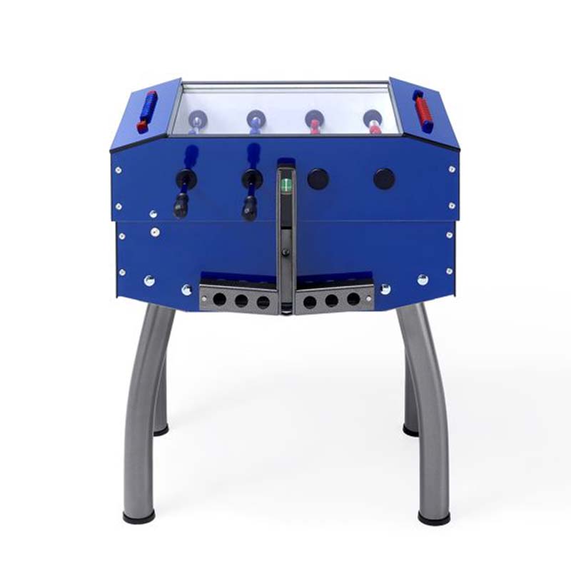 FAS Pendezza Micro Blue Foosball Table Side View Image
