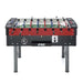 FAS Pendezza Mundial Red-Black Foosball Table Side View Image