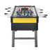 FAS Pendezza Mundial Yellow-Black Foosball Table Front View Image