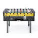 FAS Pendezza Mundial Yellow-Black Foosball Table Side View Image