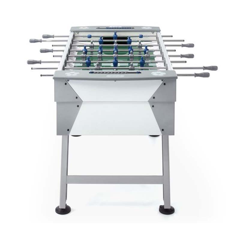 FAS Pendezza Rainbow White-Grey Foosball Table Front View Image