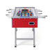 FAS Pendezza Smart Light Red Foosball Table Front View Image