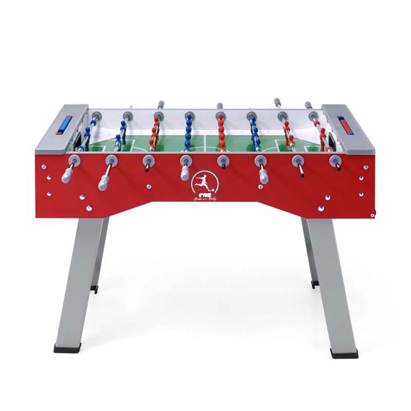 FAS Pendezza Smart Light Red Foosball Table Side View Image
