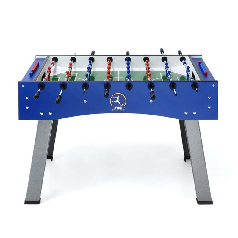 FAS Pendezza Smile Blue Foosball Table Side View Image