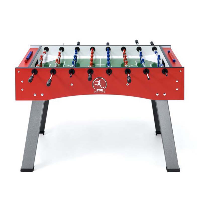 FAS Pendezza Smile Red Foosball Table Side View Image