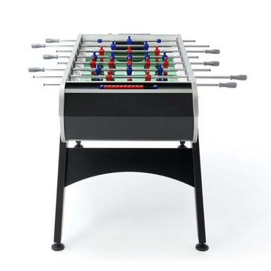 FAS Pendezza Tornado Black Foosball Table Front View Image
