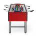 FAS Pendezza Tournament Red Foosball Table Front View Image
