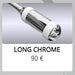 Long chrome handle