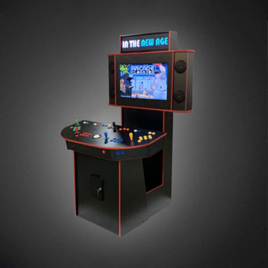 North Coast Arcade Showcase System Black and Red T-Molding