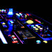 Paradox Arcades Falcon Arcade Cabinet RGB Controls in Darkness