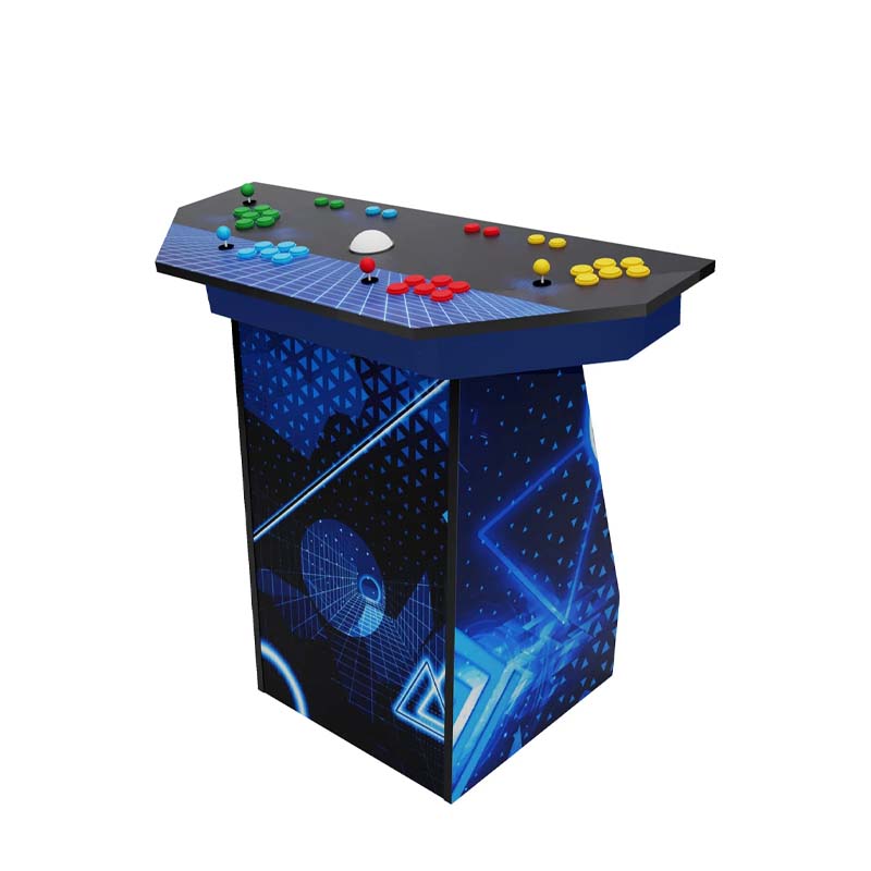 Quality Arcades Arcade Pedestal Full Wrap Blue Prism Image