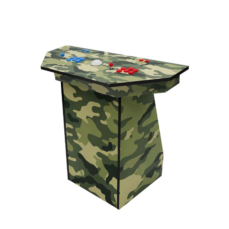 Quality Arcades Arcade Pedestal Full Wrap Camo Image