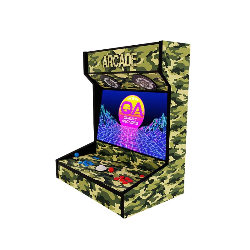 Quality Arcades Camo Full Wrap Wall Mount Cabinet Image