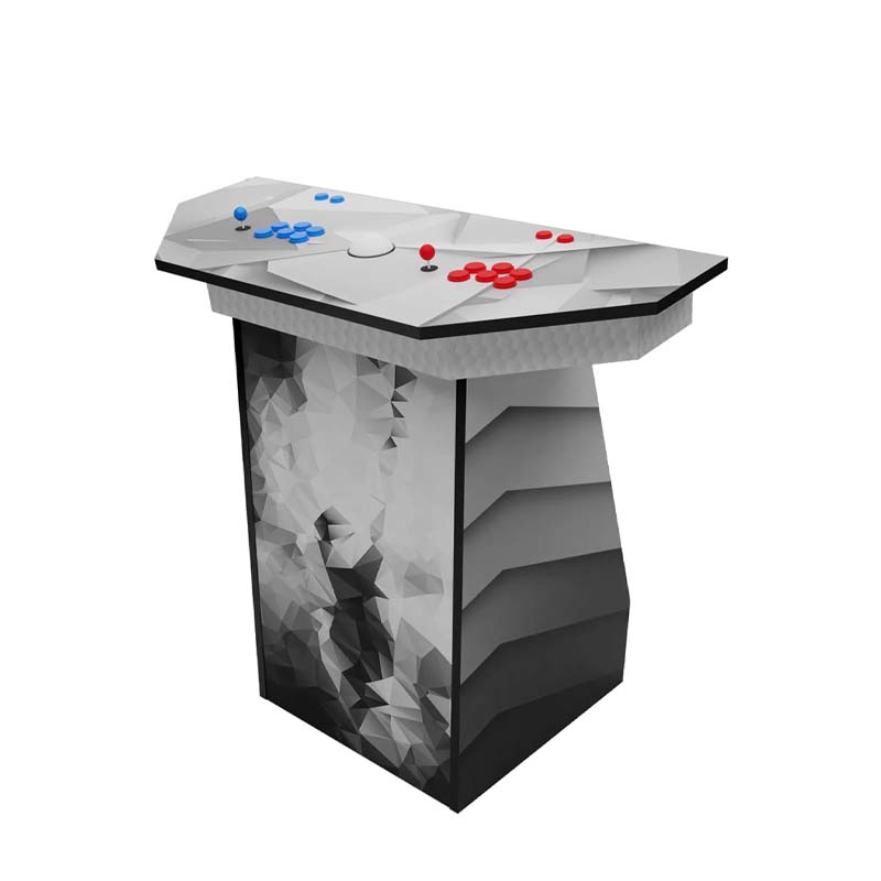 Quality Arcades Arcade Pedestal Full Wrap Geometric Image