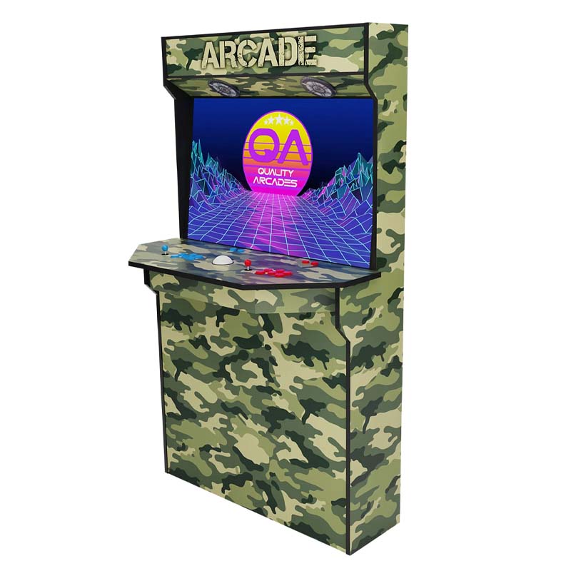 Quality Arcades Hexacade Camo Full Wrap Cabinet Image