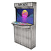 Quality Arcades Hexacade Gray Wood Full Wrap Cabinet Image