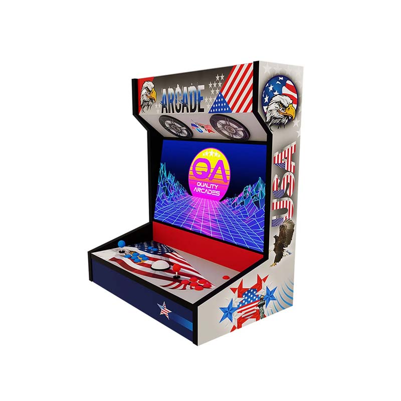 Quality Arcades Land of Freedom Full Wrap Wall Mount Cabinet Image