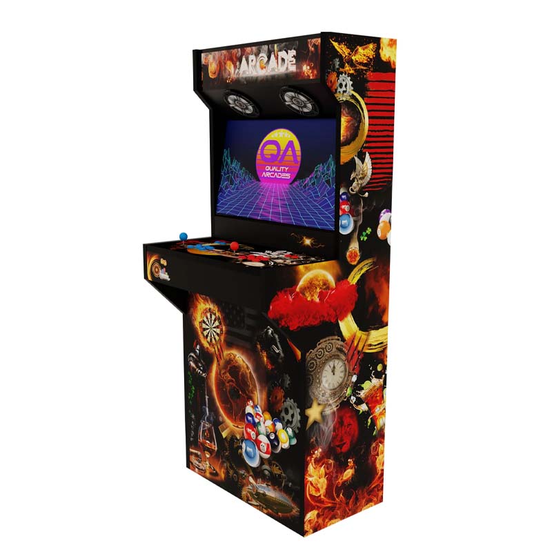 Quality Arcades Retro XT Mancave Full Wrap Cabinet Image