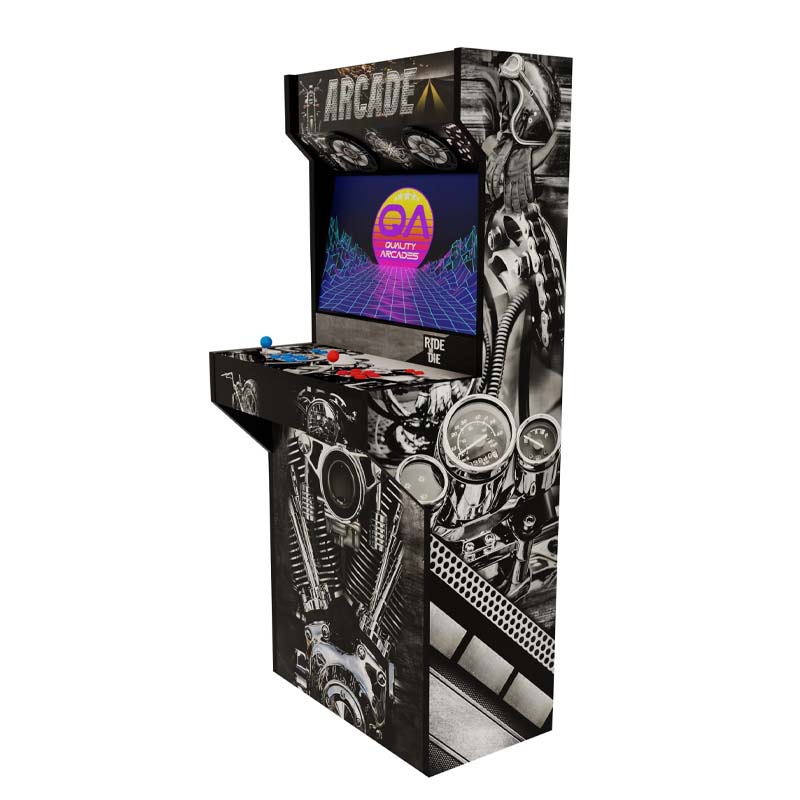 Quality Arcades Retro XT Steel Horse Full Wrap Cabinet Image