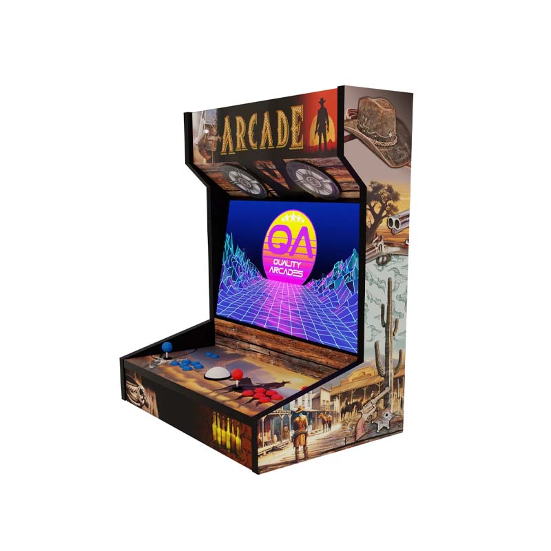 Quality Arcades Wild West Full Wrap Wall Mount Cabinet Image