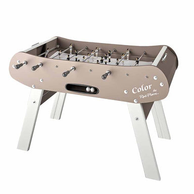 Rene Pierre Color Taupe Indoor Foosball Table Full View