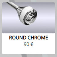 Round Chrome Handle