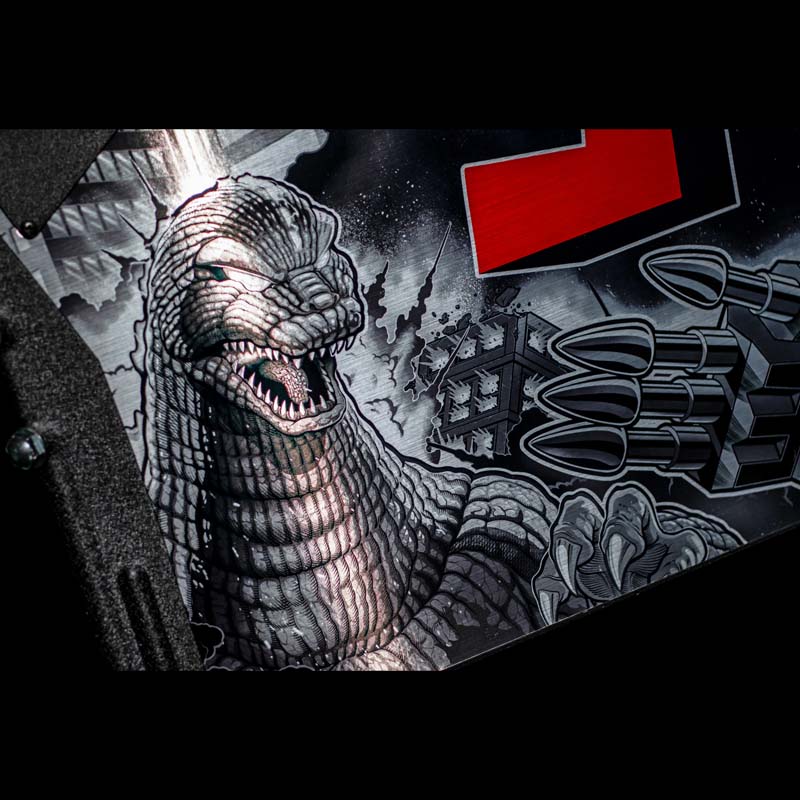 Stern 70th Anniversary Premium Godzilla Pinball Art