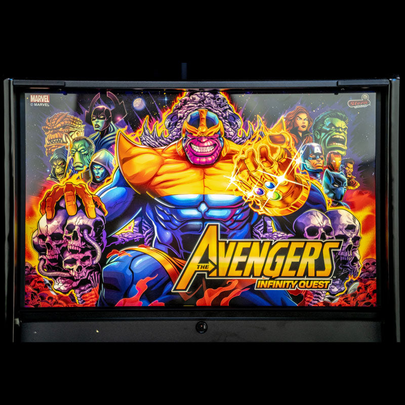 Stern Avengers Infinity Quest Premium Pinball Machine Panel