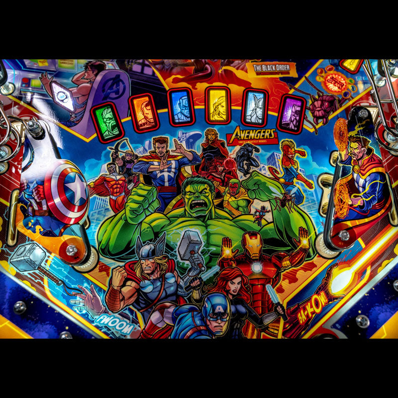 Stern Avengers Infinity Quest Pro Pinball Machine Heroes