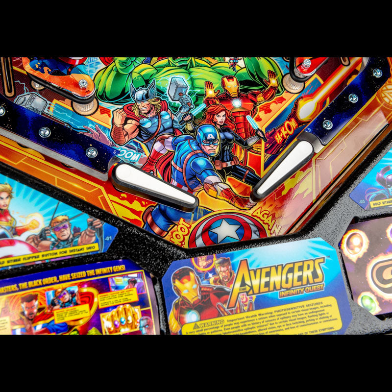 Stern Avengers Infinity Quest Pro Pinball Machine Paddles