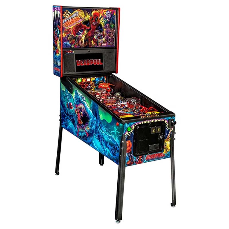 Stern Deadpool Premium Pinball Machine Other Side View