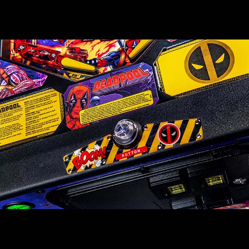 Stern Deadpool Pro Pinball Machine Button