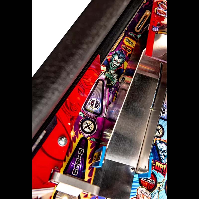 Stern Deadpool Pro Pinball Machine Corner