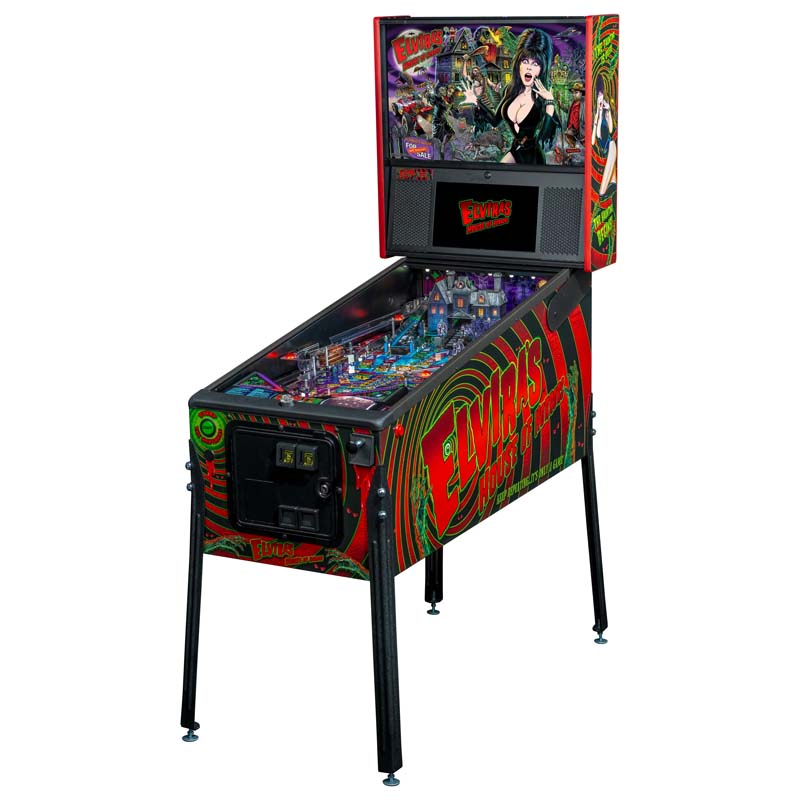 Stern Elvira House Of Horrors Premium Pinball Machine Right Side View