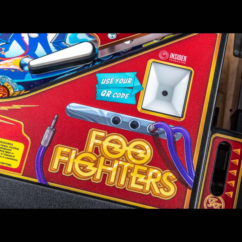 Stern Foo Fighters Premium Pinball Machine Insider Connect