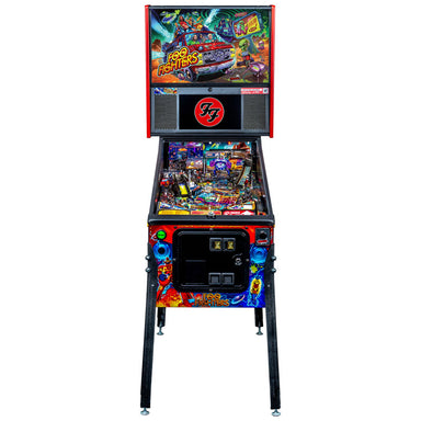 Stern Foo Fighters Pro Pinball Machine Front View