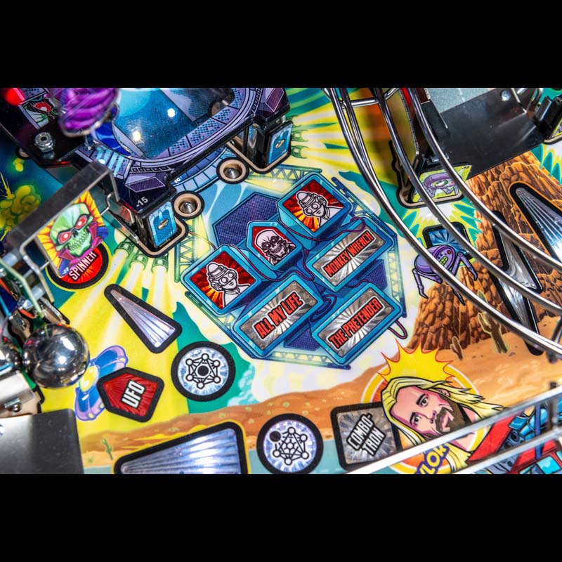 Stern Foo Fighters Pro Pinball Machine Specials